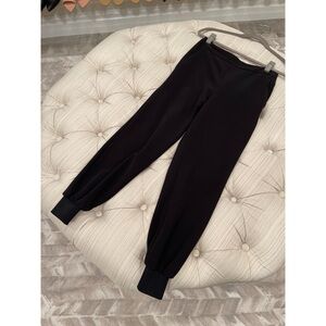 Express Black Pull On Ankle Dress Pants